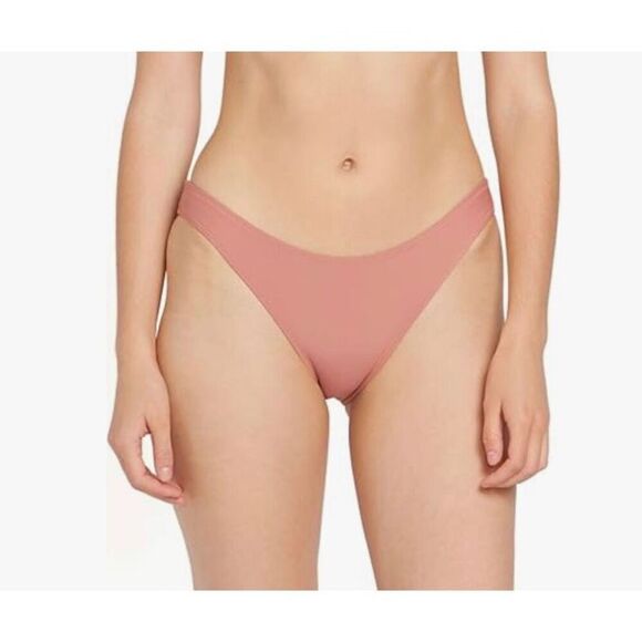 Volcom Women's Simply Solid Full Bikini Bottom - Picture 1 of 7